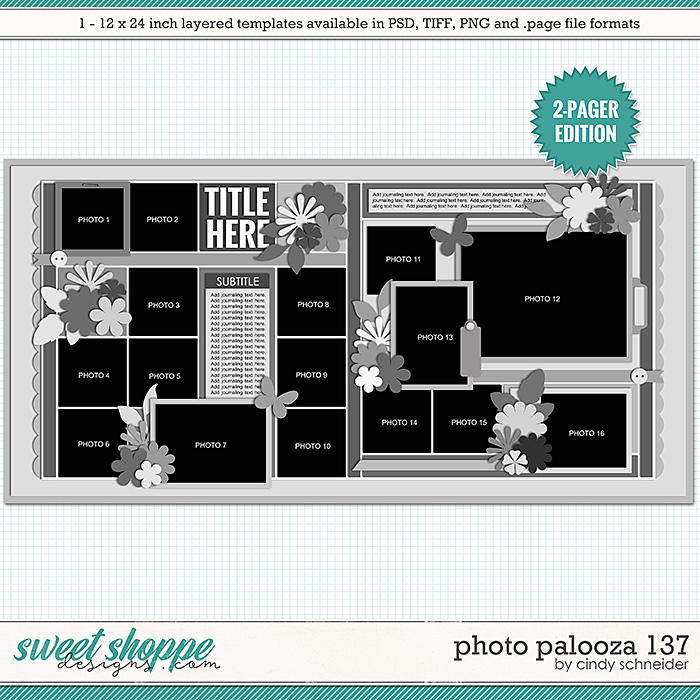 Cindy's Layered Templates - Photo Palooza 137 by Cindy Schneider