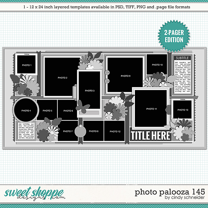 Cindy's Layered Templates - Photo Palooza 145 by Cindy Schneider