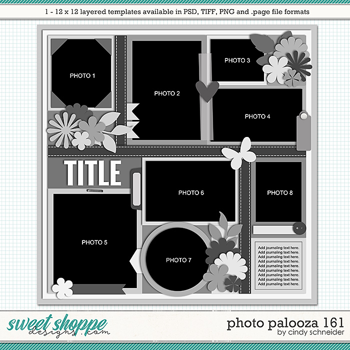 Cindy's Layered Templates - Photo Palooza 161 by Cindy Schneider