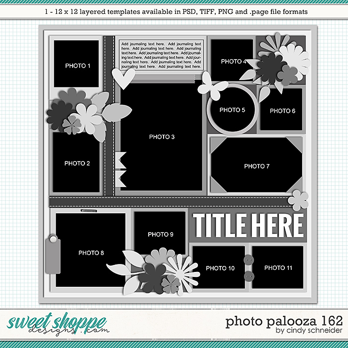 Cindy's Layered Templates - Photo Palooza 162 by Cindy Schneider