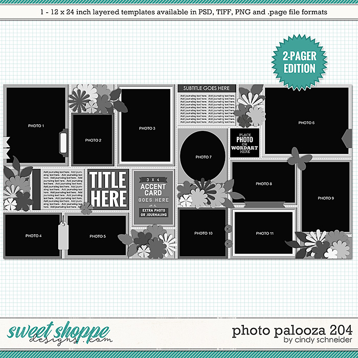 Cindy's Layered Templates - Photo Palooza 204 by Cindy Schneider