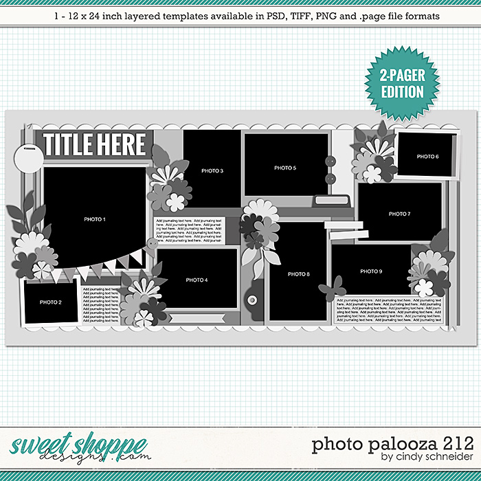Cindy's Layered Templates - Photo Palooza 212 by Cindy Schneider