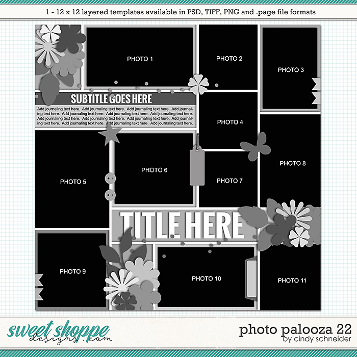 Cindy's Layered Templates - Photo Palooza 22 by Cindy Schneider