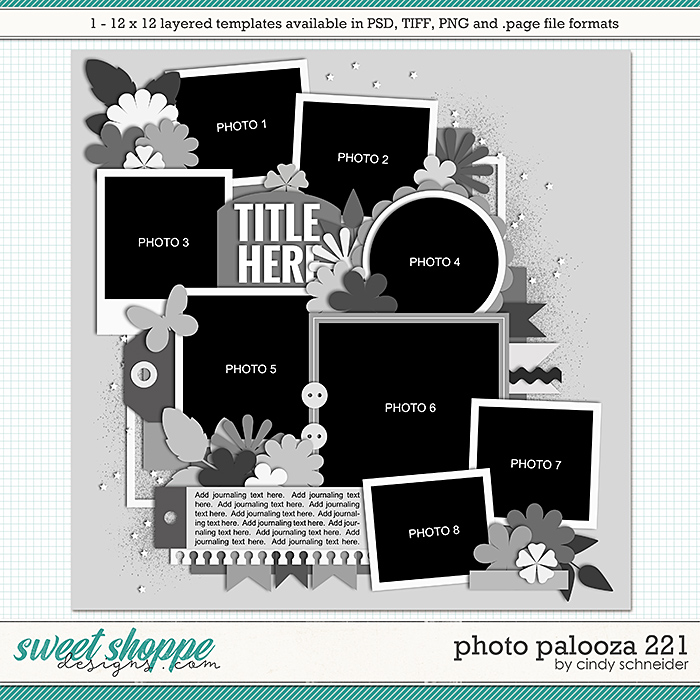 Cindy's Layered Templates - Photo Palooza 221 by Cindy Schneider