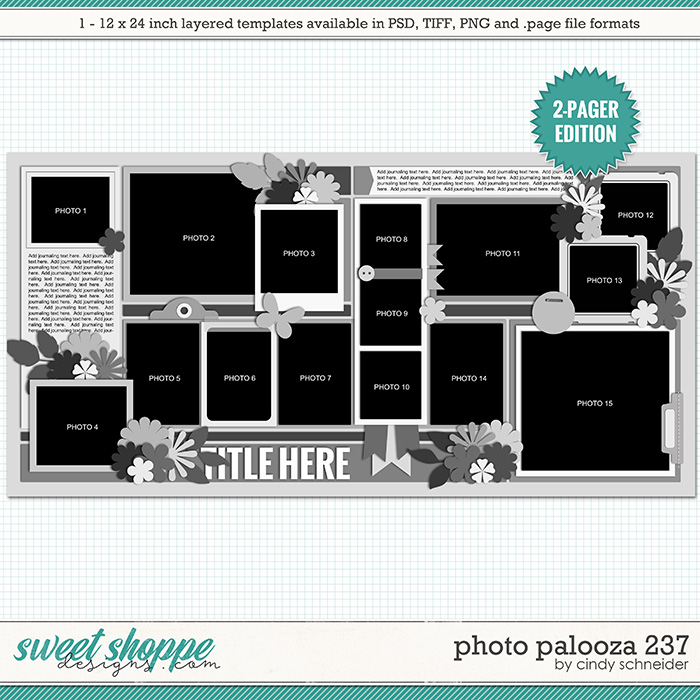 Cindy's Layered Templates - Photo Palooza 237 by Cindy Schneider