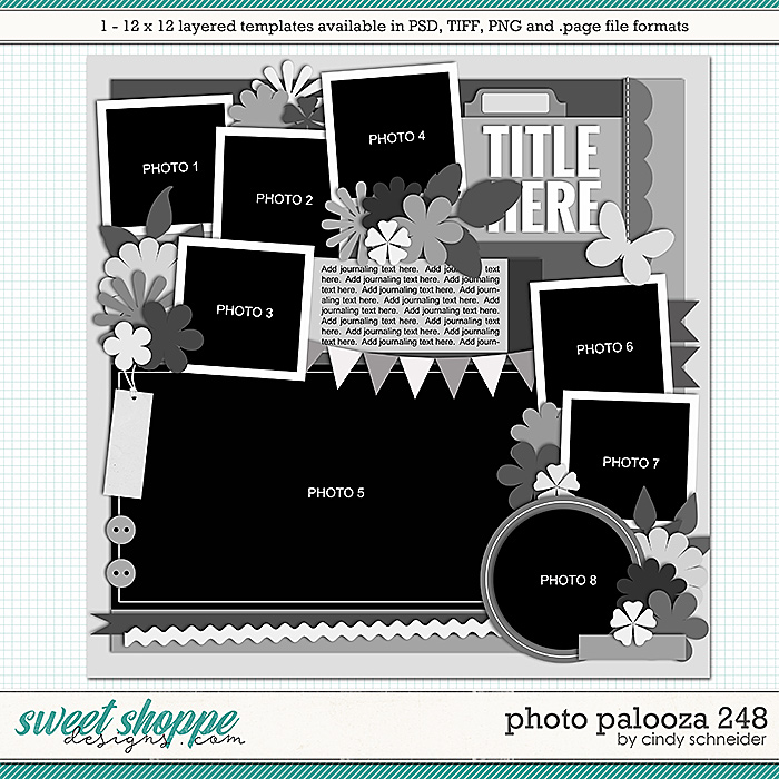 Cindy's Layered Templates - Photo Palooza 248 by Cindy Schneider