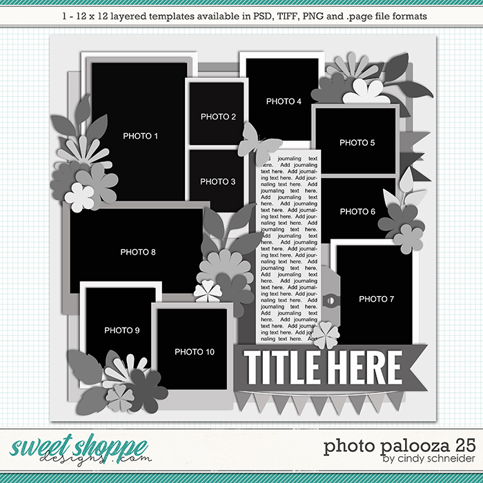 Cindy's Layered Templates - Photo Palooza 25 by Cindy Schneider