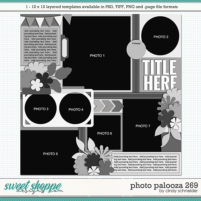 Cindy's Layered Templates - Photo Palooza 269 by Cindy Schneider