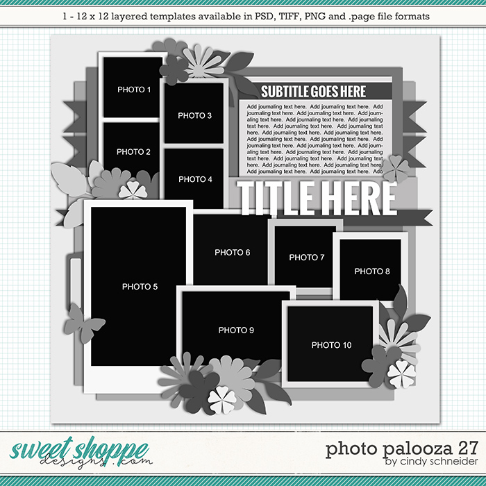 Cindy's Layered Templates - Photo Palooza 27 by Cindy Schneider