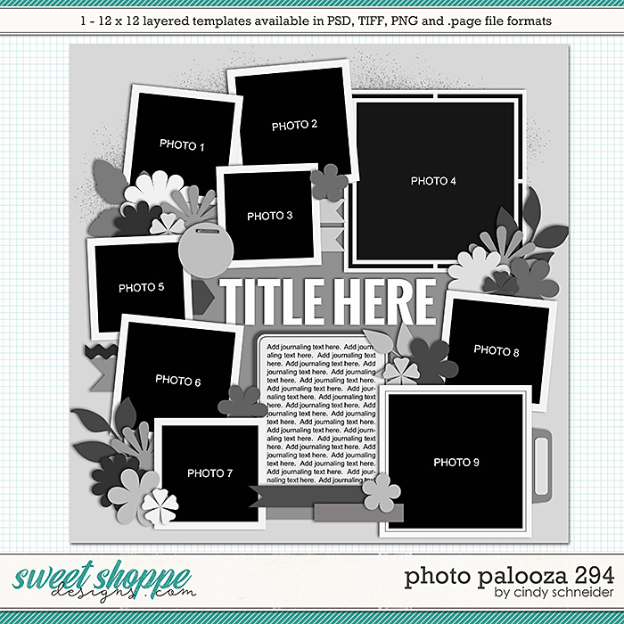 Cindy's Layered Templates - Photo Palooza 294 by Cindy Schneider