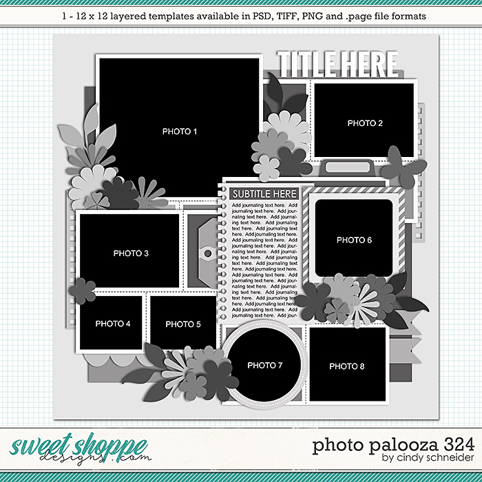 Cindy's Layered Templates - Photo Palooza 324 by Cindy Schneider