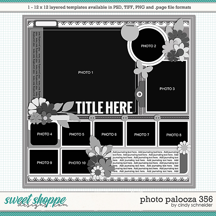 Cindy's Layered Templates - Photo Palooza 356 by Cindy Schneider