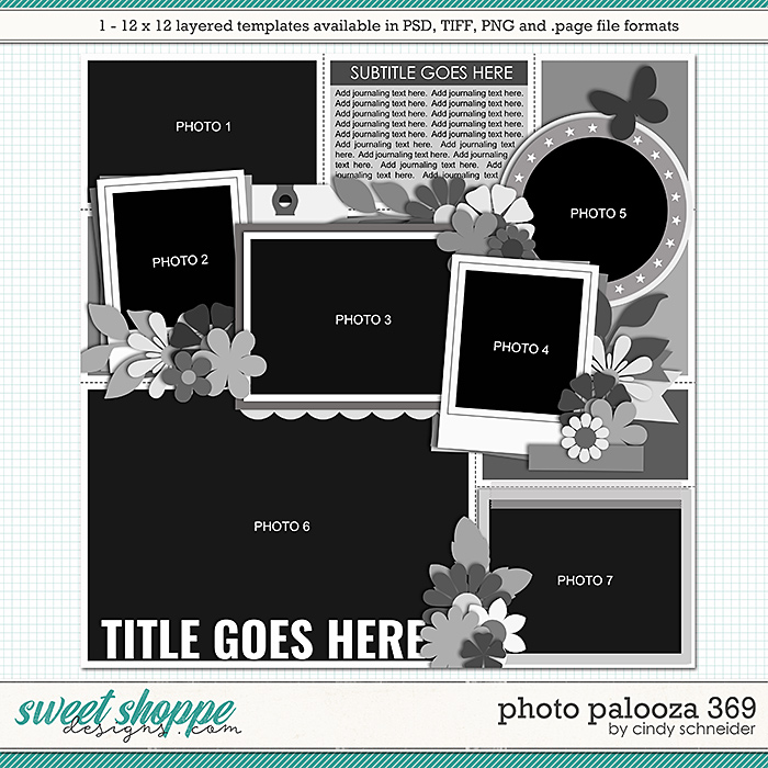 Cindy's Layered Templates - Photo Palooza 369 by Cindy Schneider