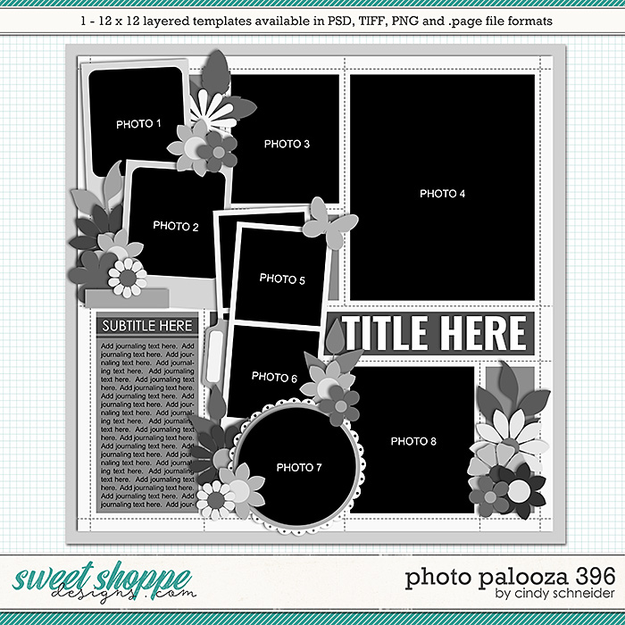 Cindy's Layered Templates - Photo Palooza 396 by Cindy Schneider