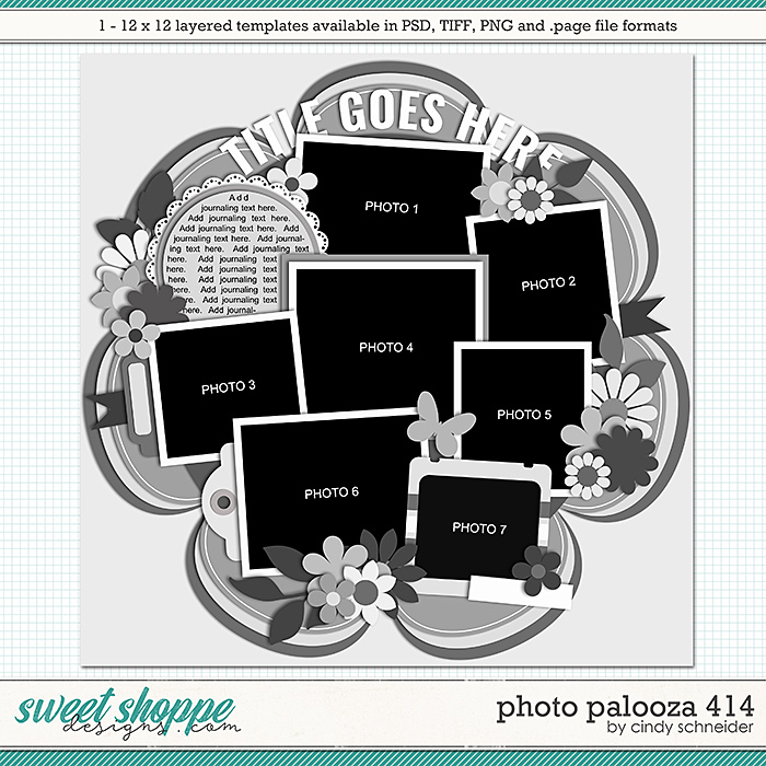 Cindy's Layered Templates - Photo Palooza 414 by Cindy Schneider