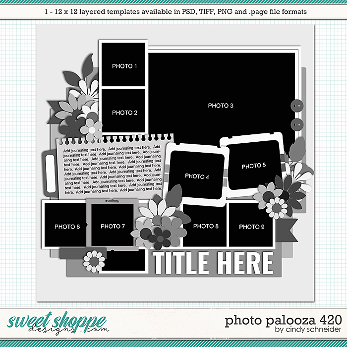 Cindy's Layered Templates - Photo Palooza 420 by Cindy Schneider