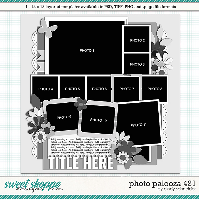 Cindy's Layered Templates - Photo Palooza 421 by Cindy Schneider