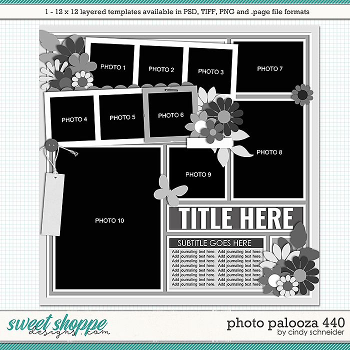 Cindy's Layered Templates - Photo Palooza 440 by Cindy Schneider
