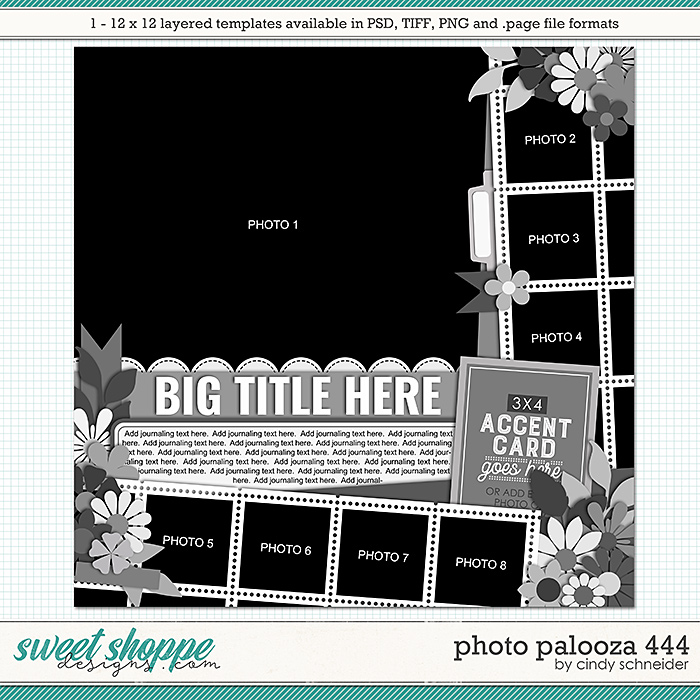 Cindy's Layered Templates - Photo Palooza 444 by Cindy Schneider
