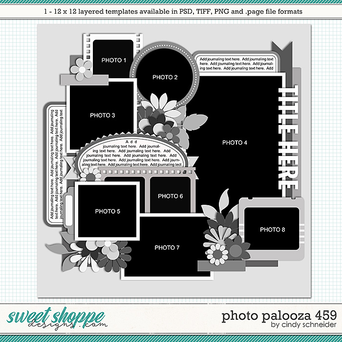 Cindy's Layered Templates - Photo Palooza 459 by Cindy Schneider