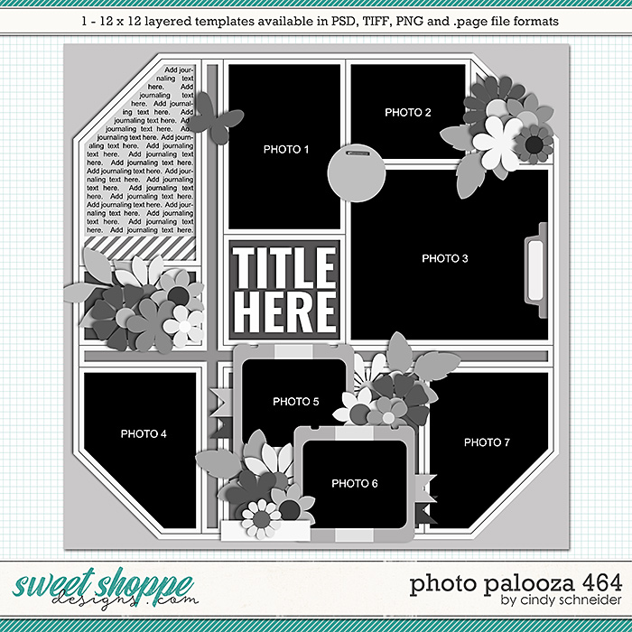 Cindy's Layered Templates - Photo Palooza 464 by Cindy Schneider