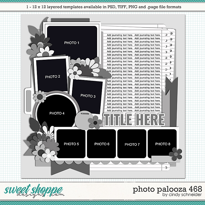Cindy's Layered Templates - Photo Palooza 468 by Cindy Schneider