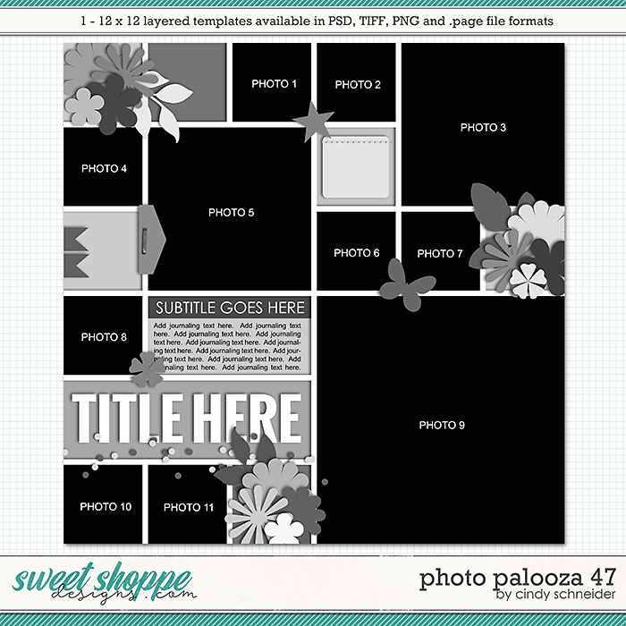 Cindy's Layered Templates - Photo Palooza 47 by Cindy Schneider