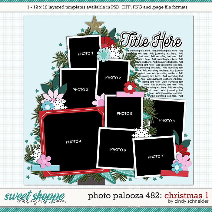 Cindy's Layered Templates - Photo Palooza 482 by Cindy Schneider