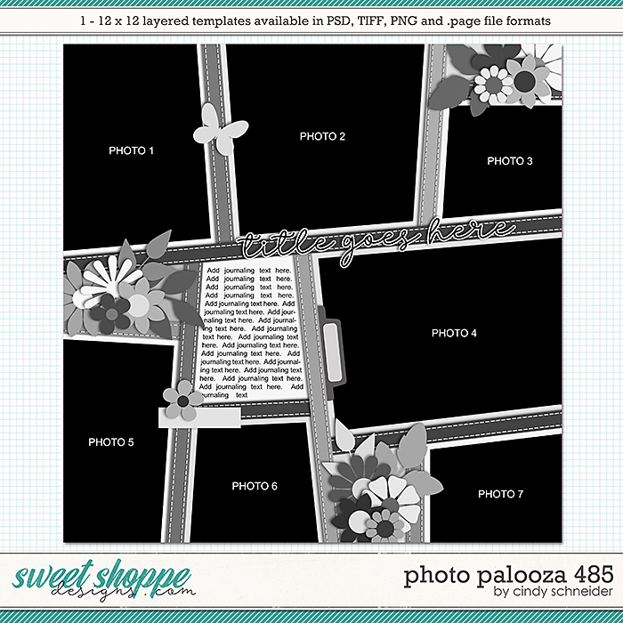 Cindy's Layered Templates - Photo Palooza 485 by Cindy Schneider