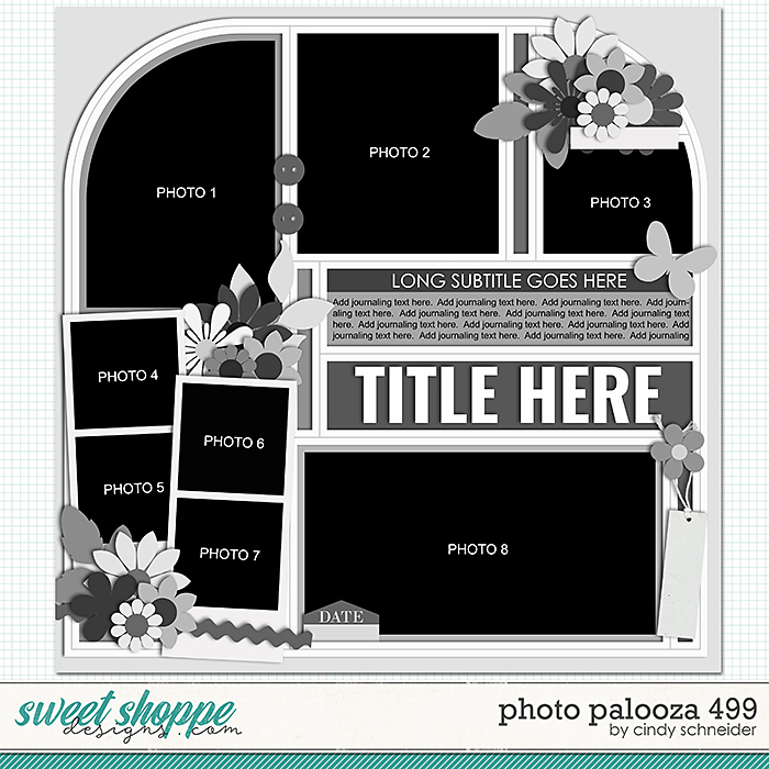 Cindy's Layered Templates - Photo Palooza 499 by Cindy Schneider