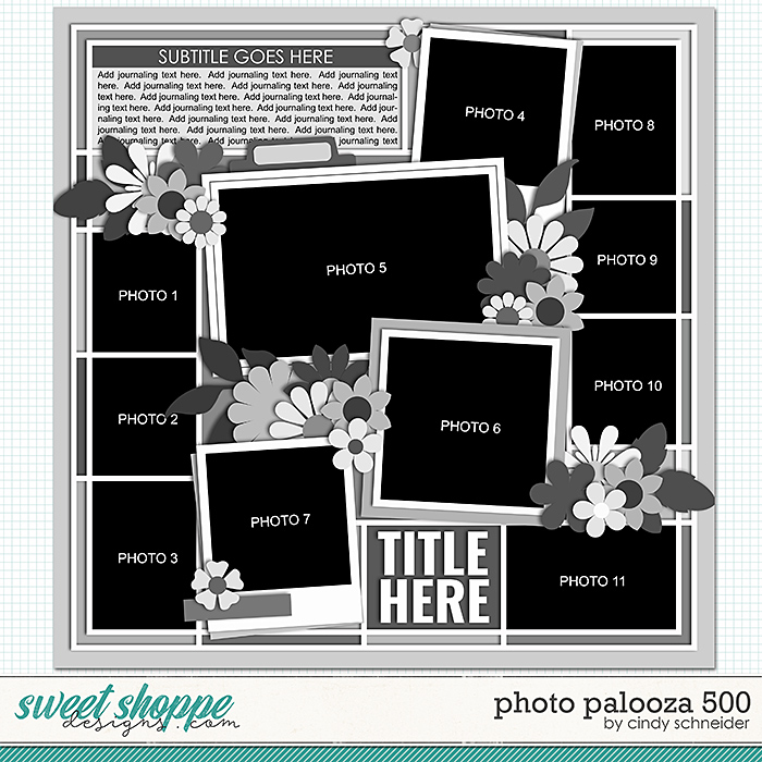 Cindy's Layered Templates - Photo Palooza 500 by Cindy Schneider
