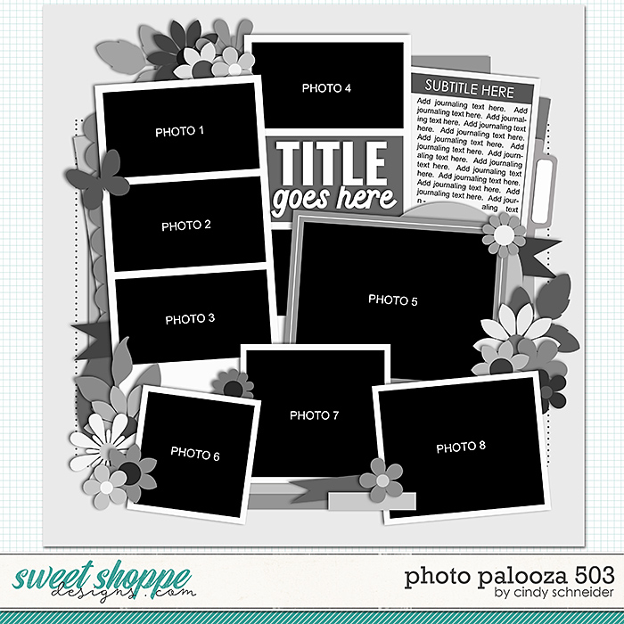 Cindy's Layered Templates - Photo Palooza 503 by Cindy Schneider