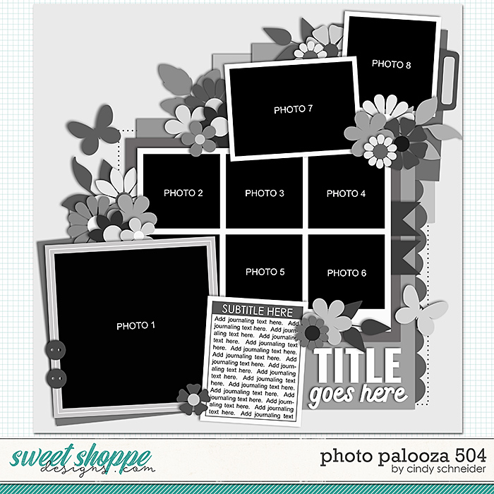 Cindy's Layered Templates - Photo Palooza 504 by Cindy Schneider