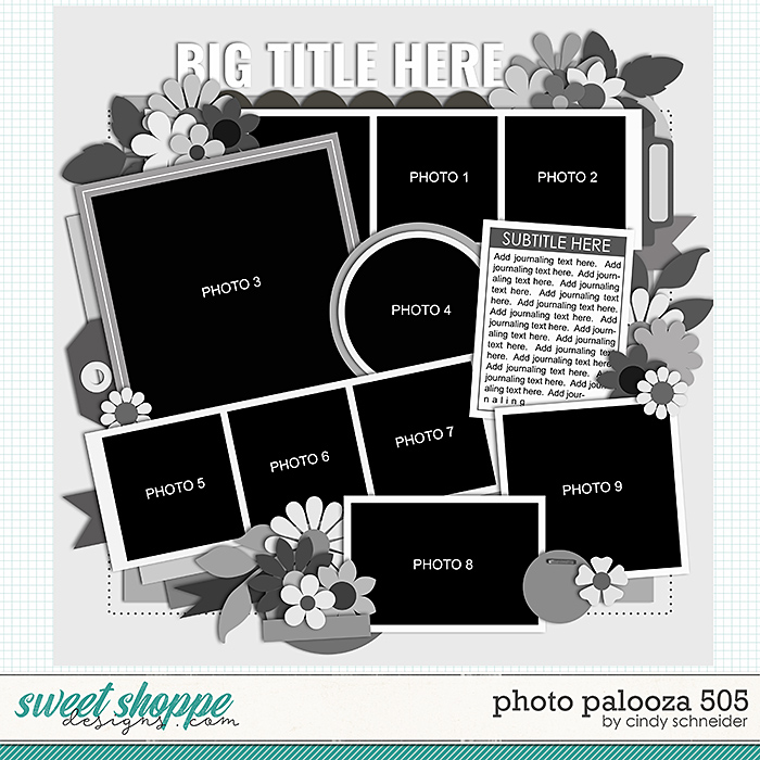 Cindy's Layered Templates - Photo Palooza 505 by Cindy Schneider