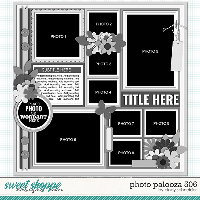 Cindy's Layered Templates - Photo Palooza 506 by Cindy Schneider