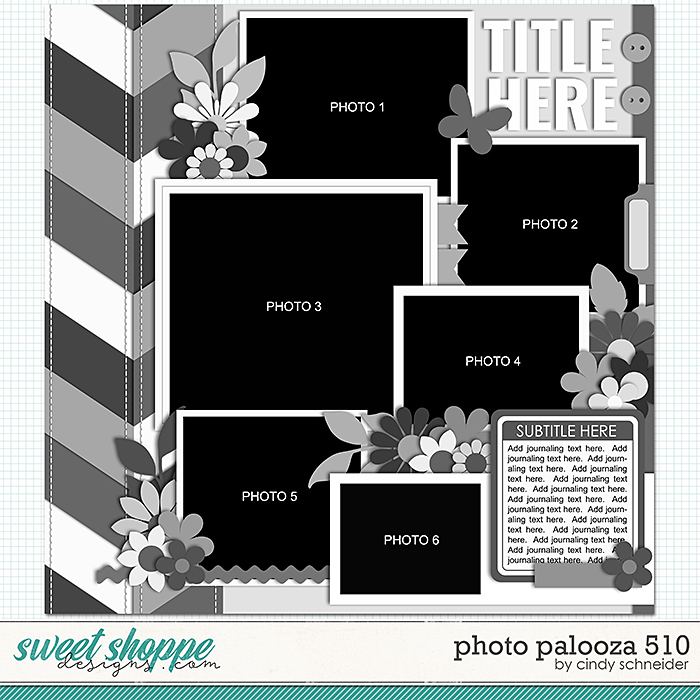 Cindy's Layered Templates - Photo Palooza 510 by Cindy Schneider