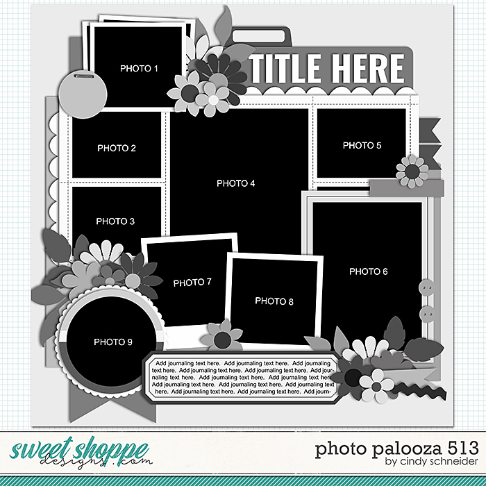 Cindy's Layered Templates - Photo Palooza 513 by Cindy Schneider