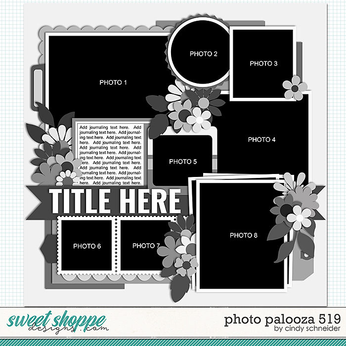 Cindy's Layered Templates - Photo Palooza 519 by Cindy Schneider