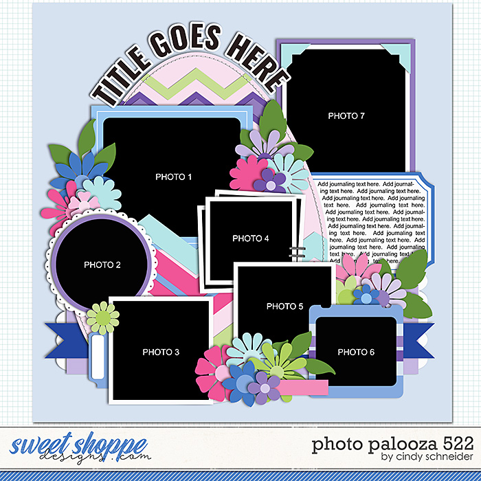 Cindy's Layered Templates - Photo Palooza 522 by Cindy Schneider