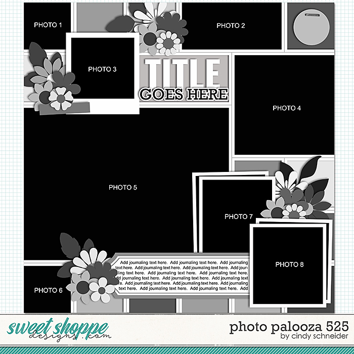 Cindy's Layered Templates - Photo Palooza 525 by Cindy Schneider