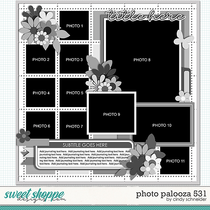 Cindy's Layered Templates - Photo Palooza 531 by Cindy Schneider