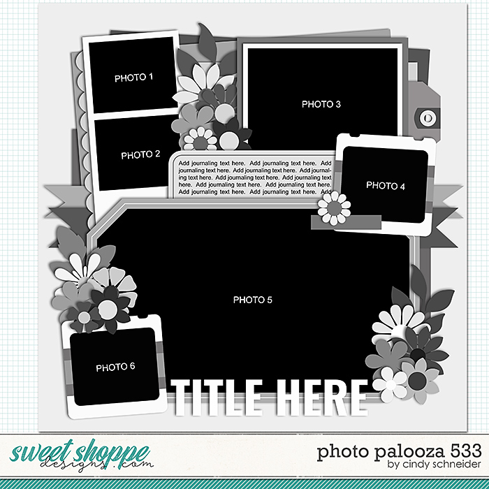 Cindy's Layered Templates - Photo Palooza 533 by Cindy Schneider
