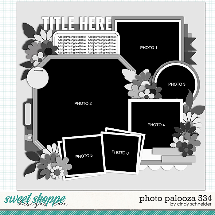 Cindy's Layered Templates - Photo Palooza 534 by Cindy Schneider