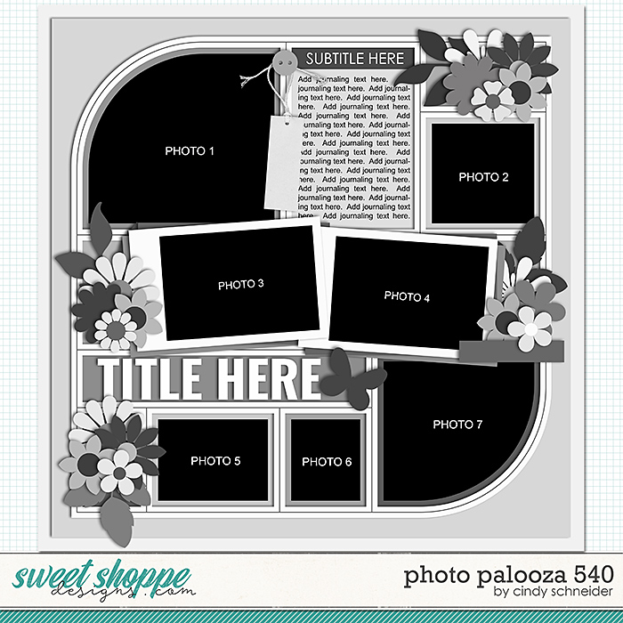 Cindy's Layered Templates - Photo Palooza 540 by Cindy Schneider