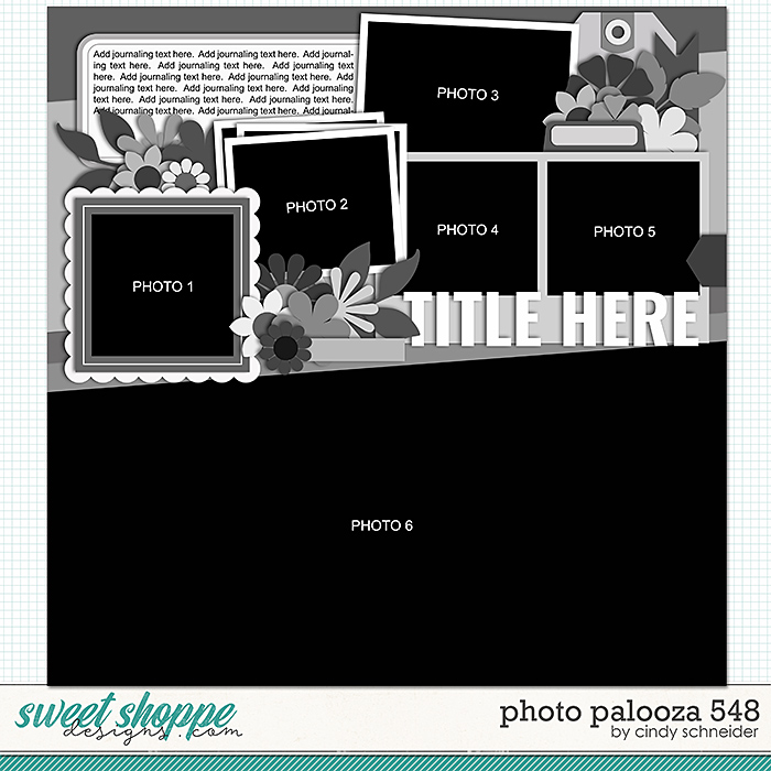 Cindy's Layered Templates - Photo Palooza 548 by Cindy Schneider