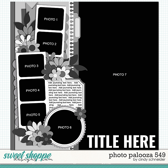 Cindy's Layered Templates - Photo Palooza 549 by Cindy Schneider