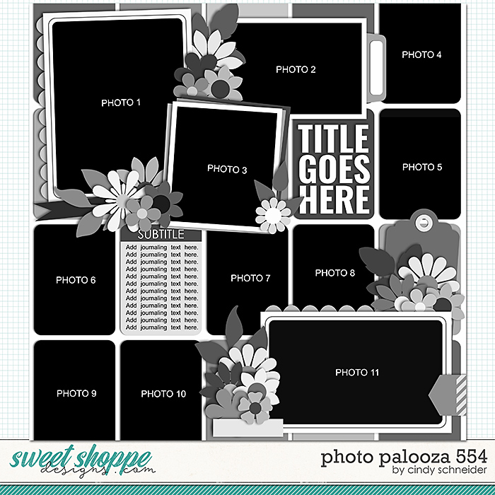 Cindy's Layered Templates - Photo Palooza 554 by Cindy Schneider