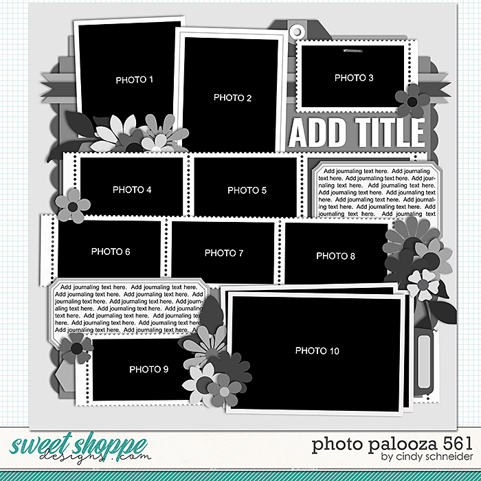 Cindy's Layered Templates - Photo Palooza 561 by Cindy Schneider