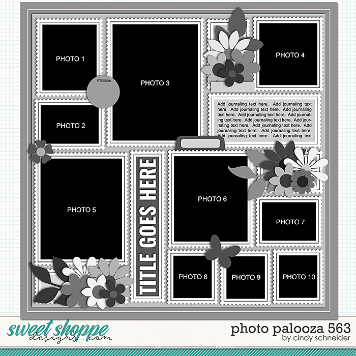 Cindy's Layered Templates - Photo Palooza 563 by Cindy Schneider