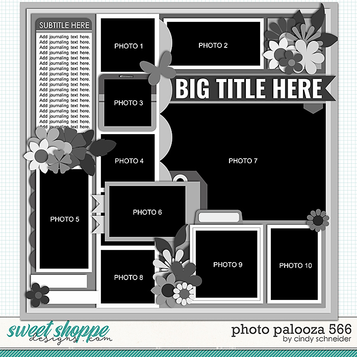 Cindy's Layered Templates - Photo Palooza 566 by Cindy Schneider